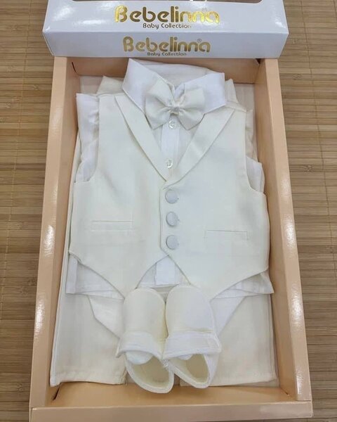 Ensemble Bébé Cérémonie Élégant