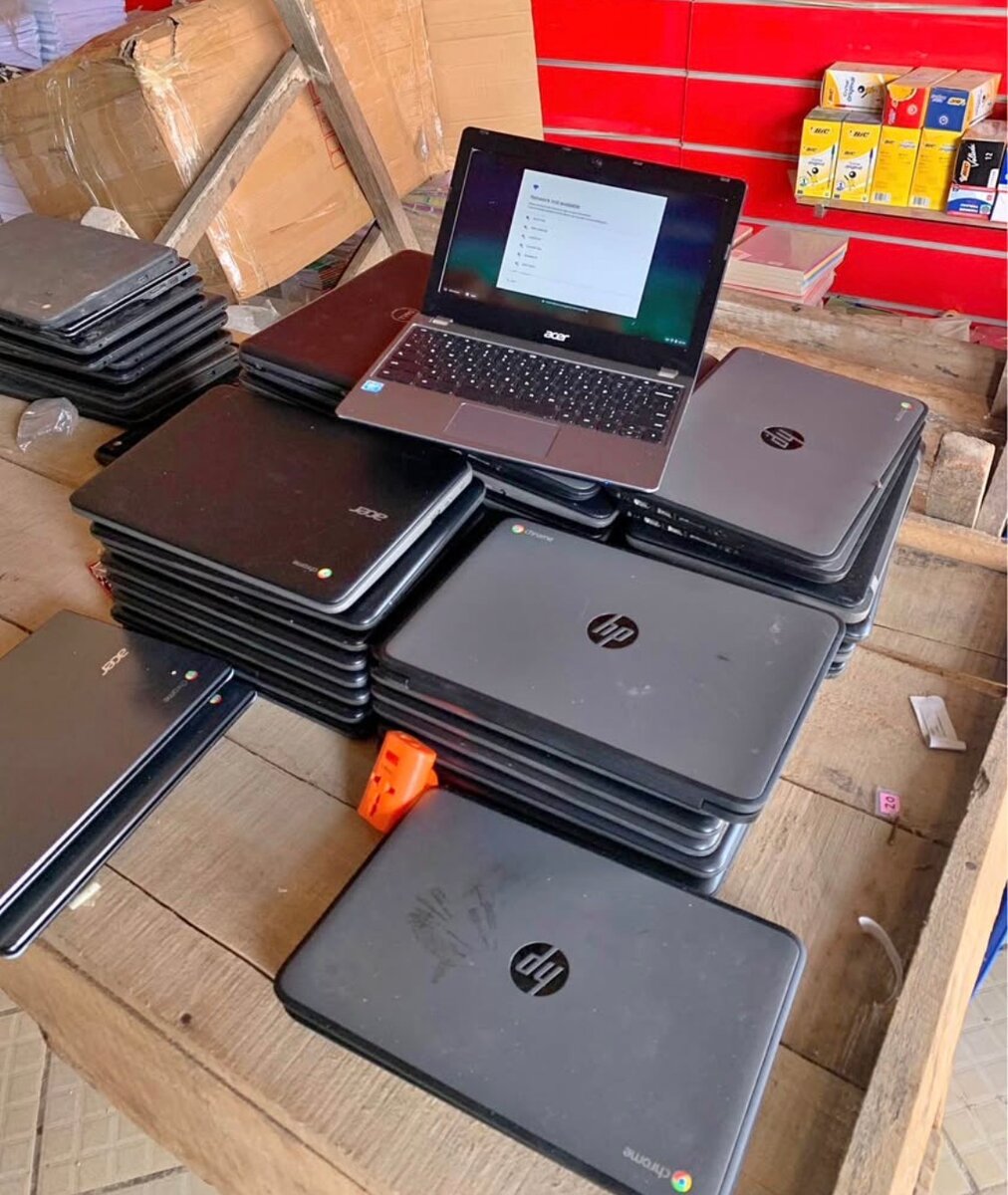 Lot de Chromebooks reconditionnés