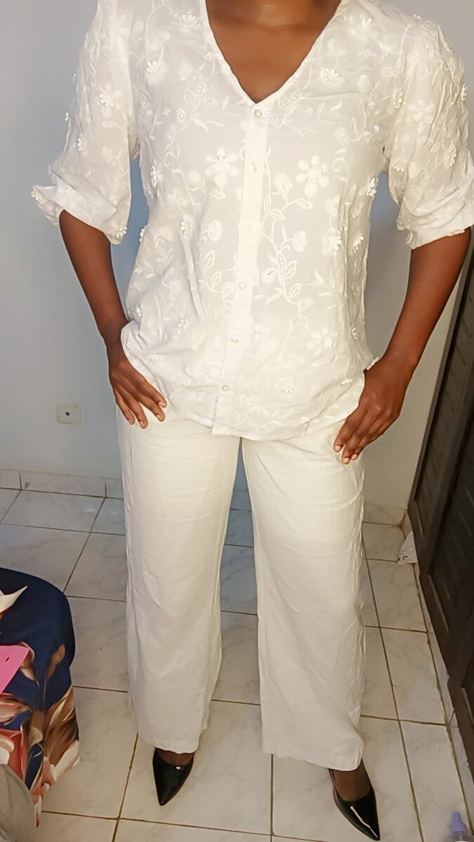 Chic pantalon en lin