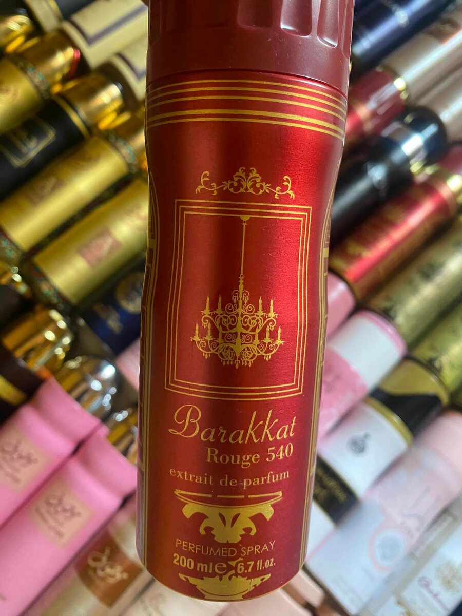 Perfumed deodorant spray Arabic