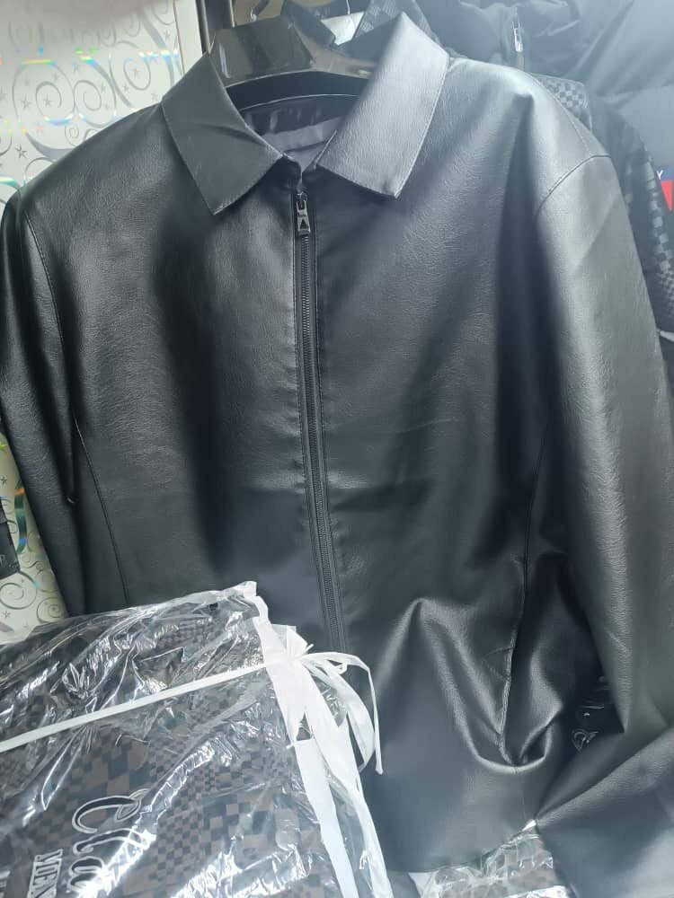 Blouson en cuir homme élégant
