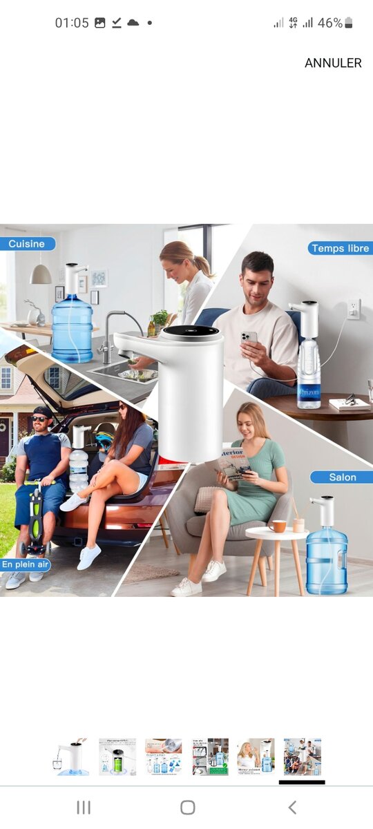 Distributeur d'eau automatique