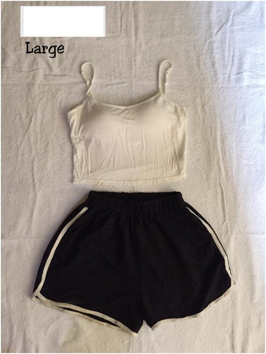 Salaula crop tops and tops