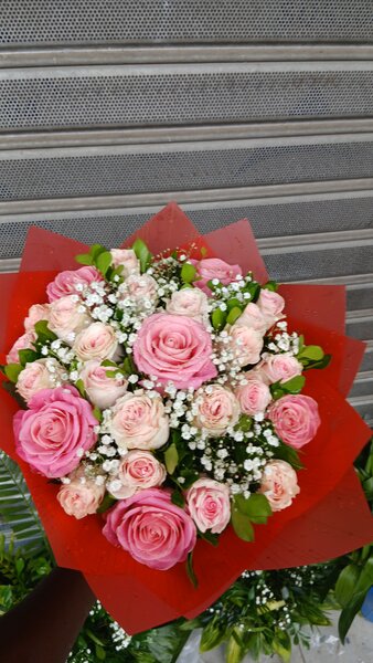 Bouquet de roses élégantes