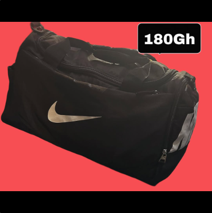 sports bag black