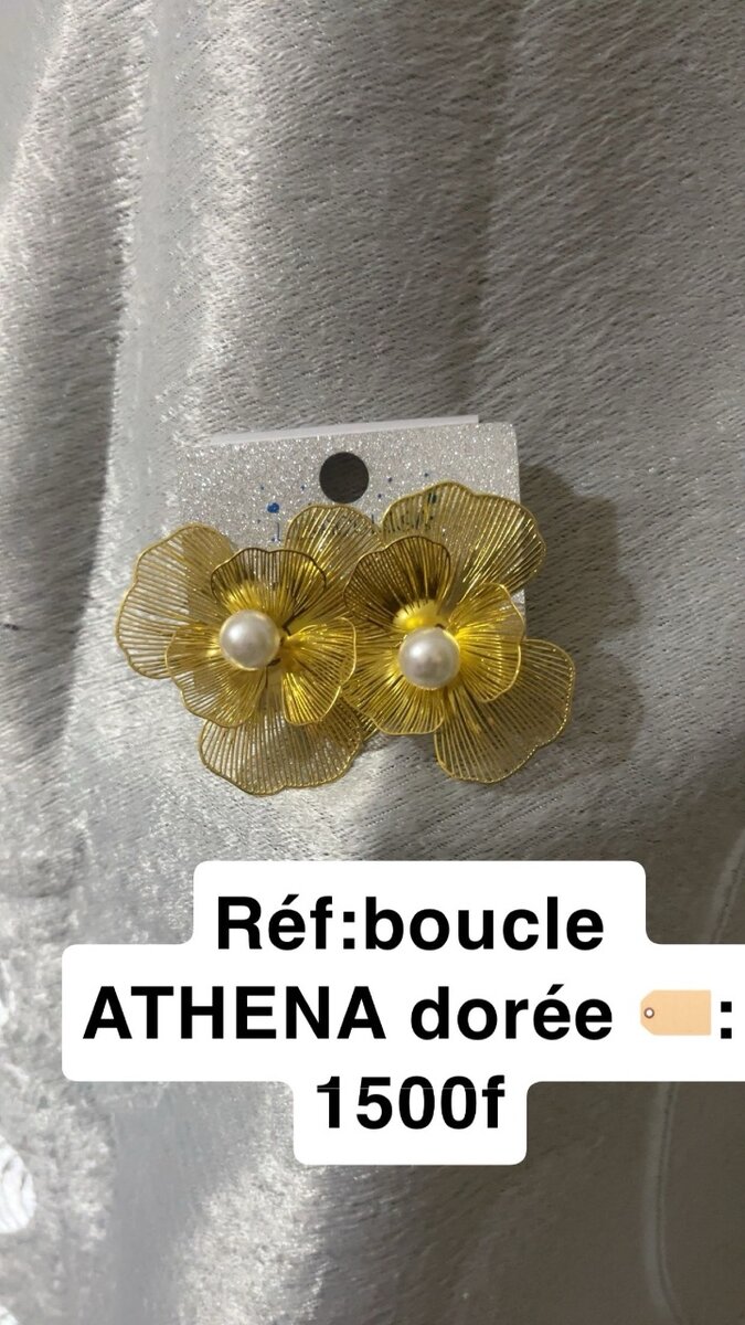 Boucle ATHENA Dorée