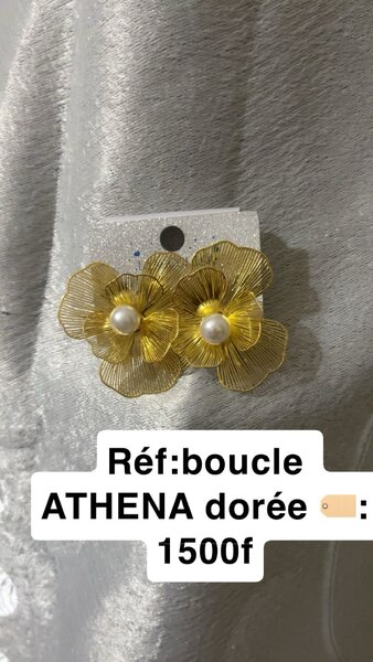 Boucle ATHENA Dorée
