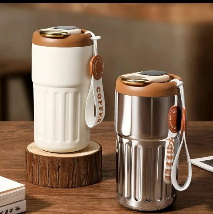 Gourde Thermos avec Ecran LED