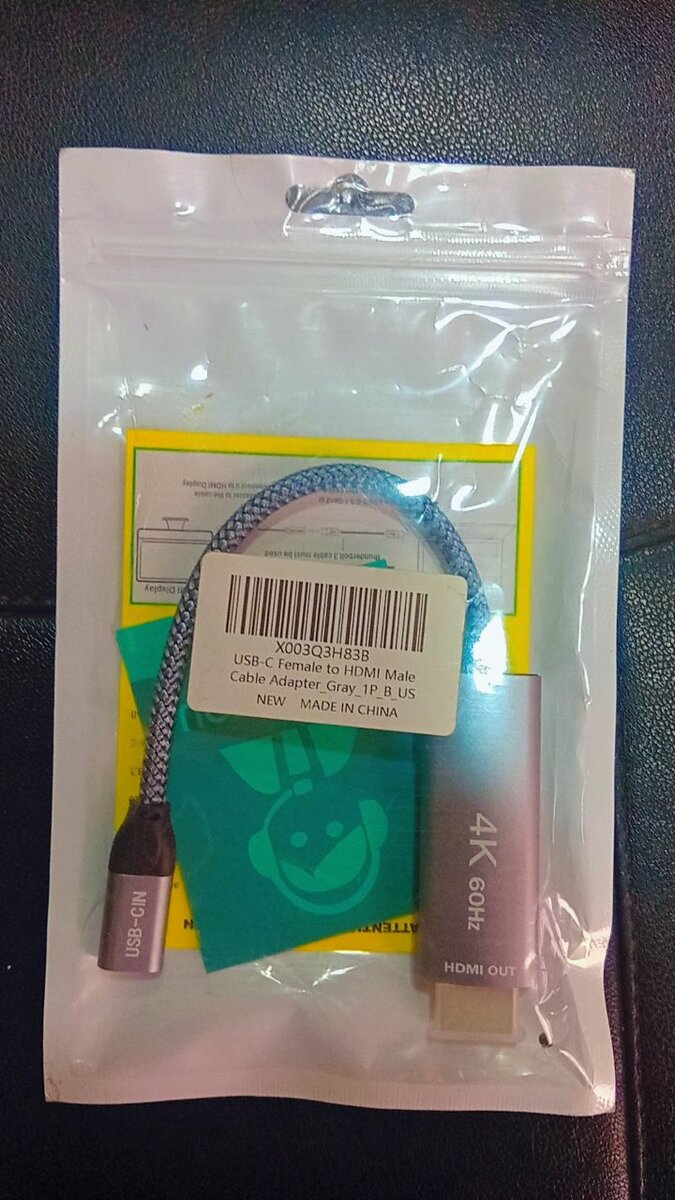 Adaptateur USB-C vers HDMI 4K