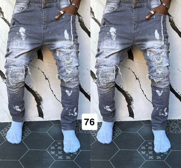 Jean déchiré mode homme