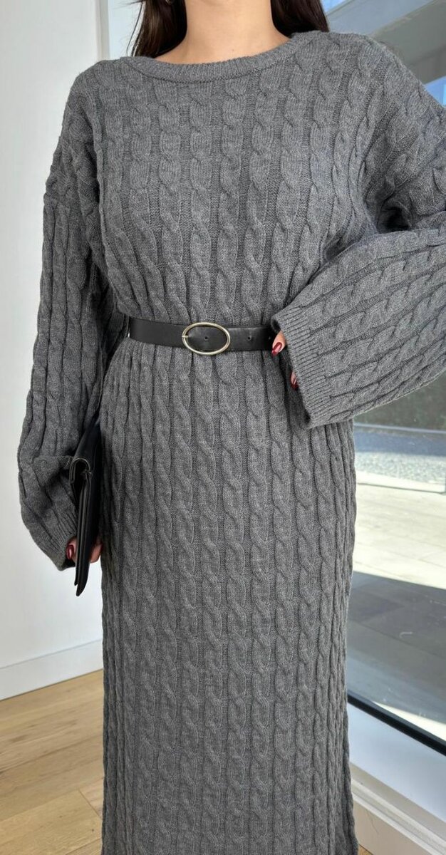 Трикотажное платье