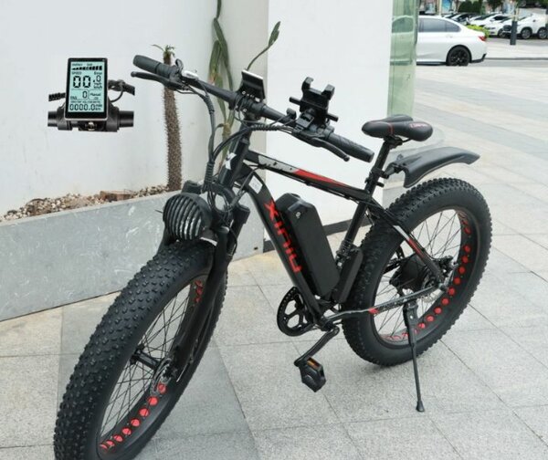 Vélo électrique tout-terrain robuste