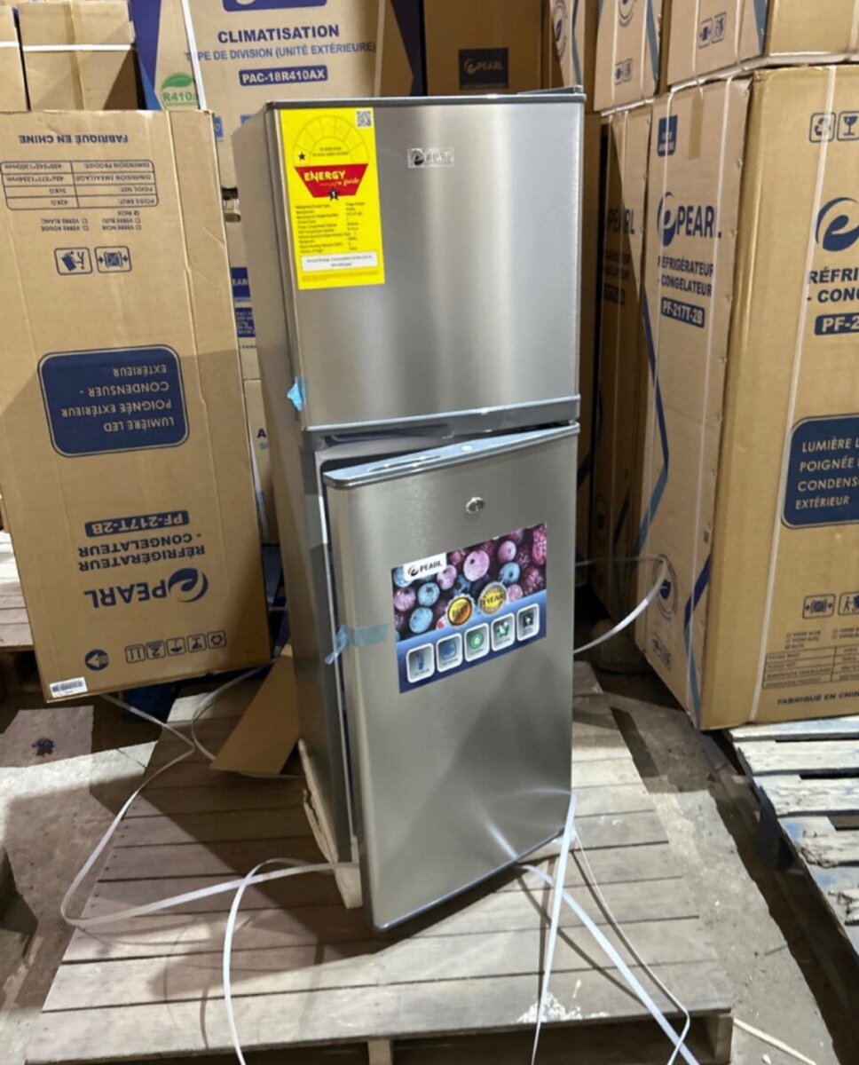 Pearl double door fridge