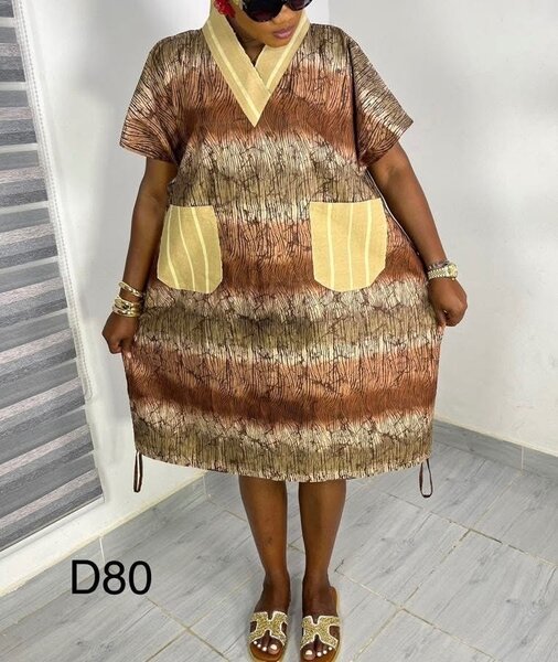 Robe Dashiki Colorée