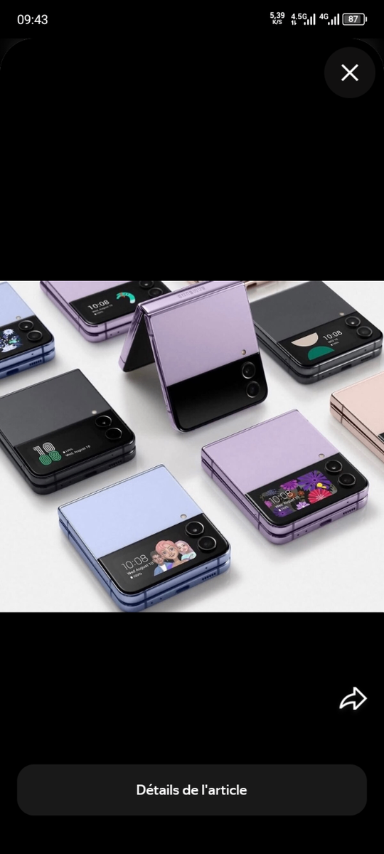 Smartphone Pliable Compact