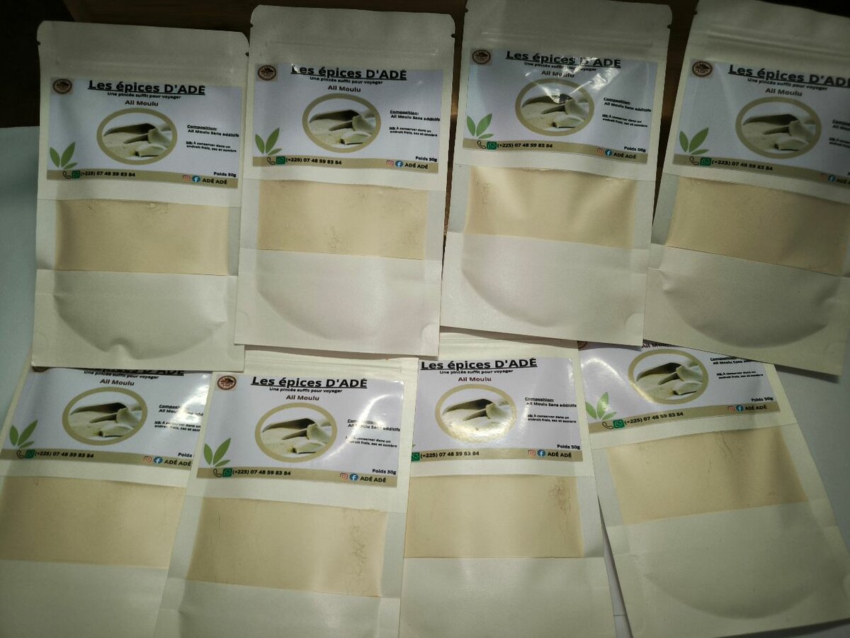 Ail Moulu  Les épices D'ADE