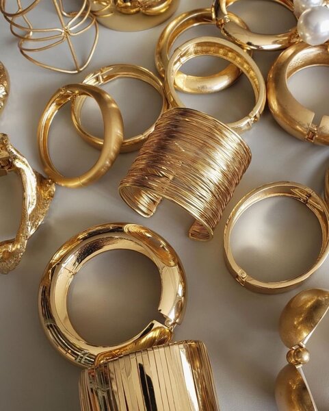 Bracelets en or élégants