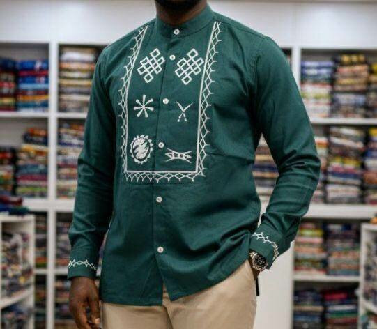 Chemise cubaine manches longue