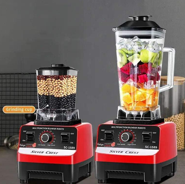 Robot mixeur blinder multifonction 2 bols