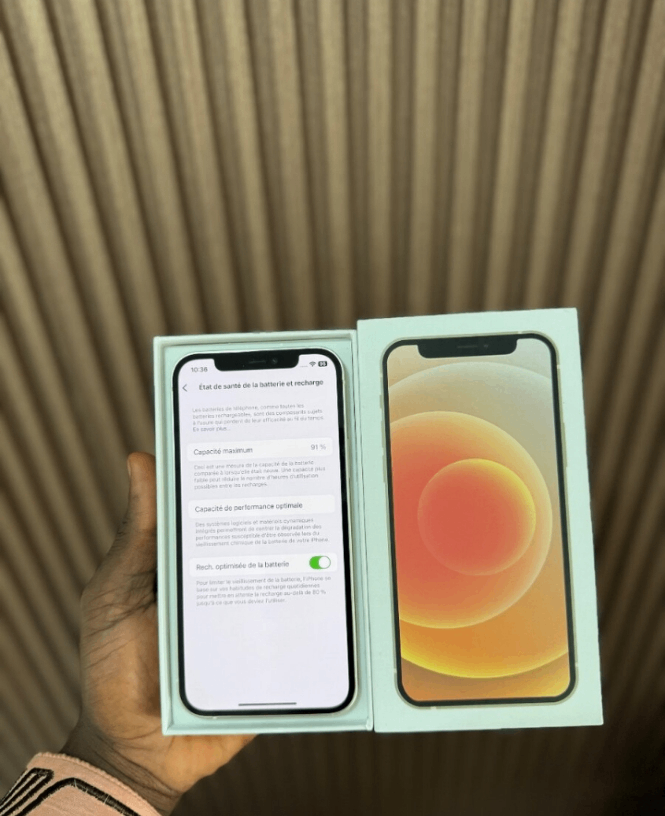 iPhone 12 Blanc 128gb