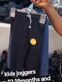 Pants for boys black