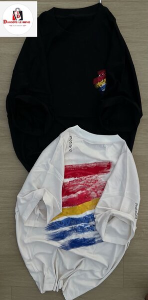 T-shirts imprimés colorés