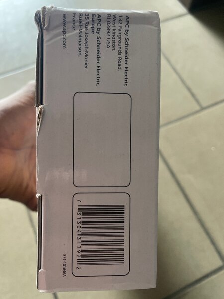 Bloc multiprise parasurtenseur APC