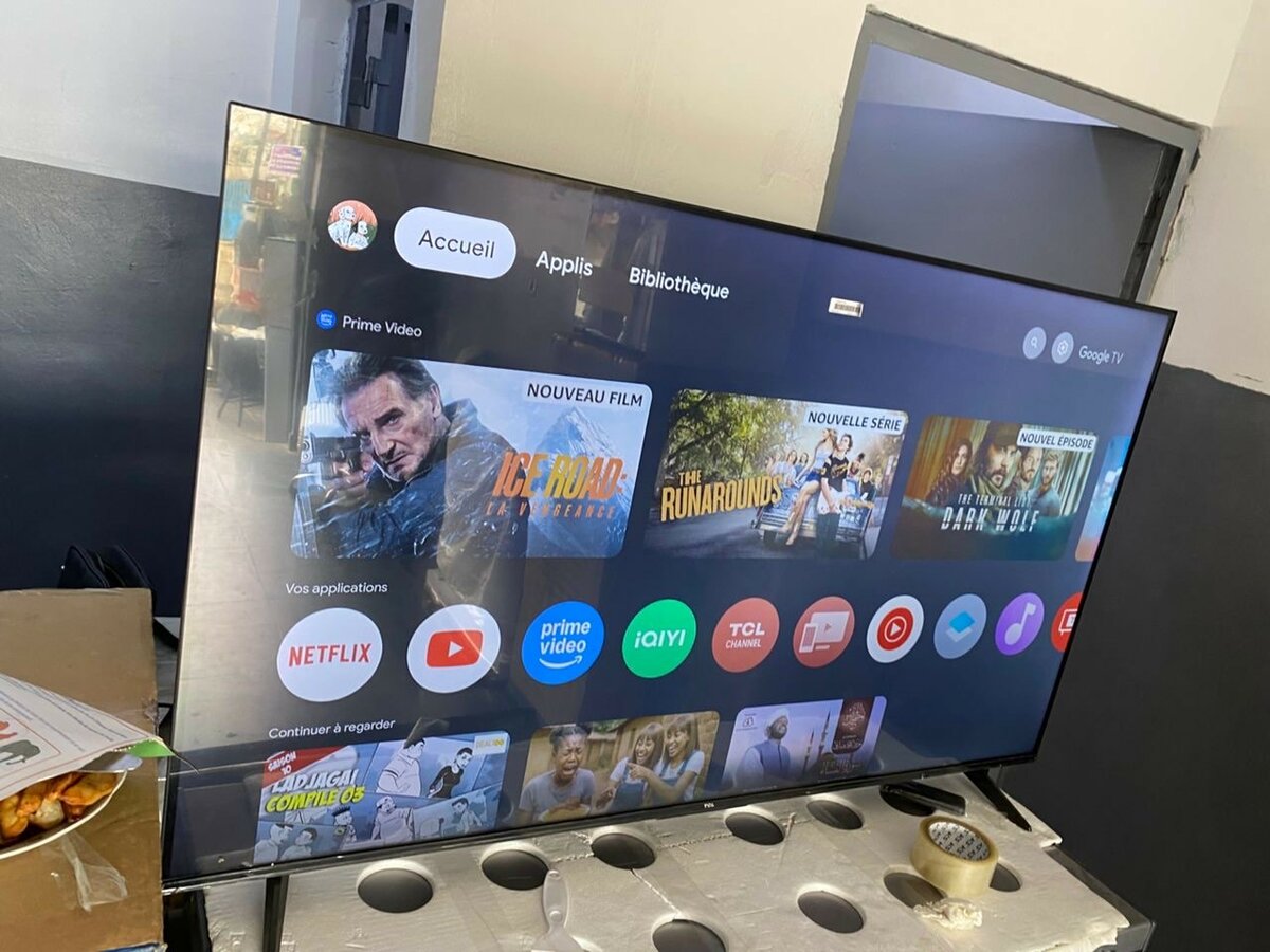 TV 55 pouces TCL - Wi-Fi