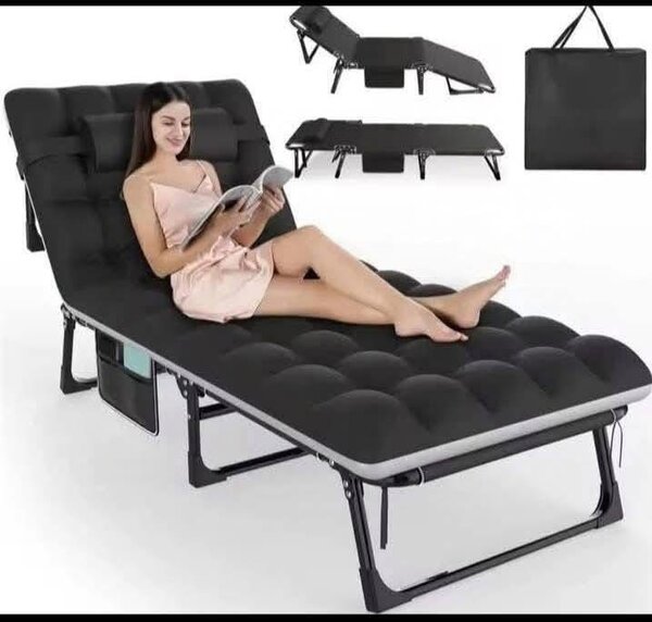 Lit de camping pliable confortable