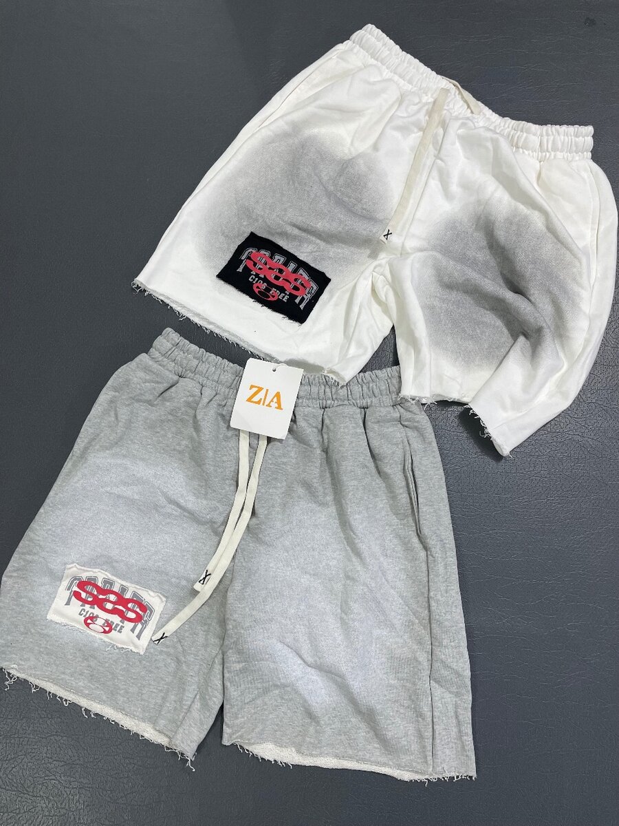 Shorts en coton décontractés