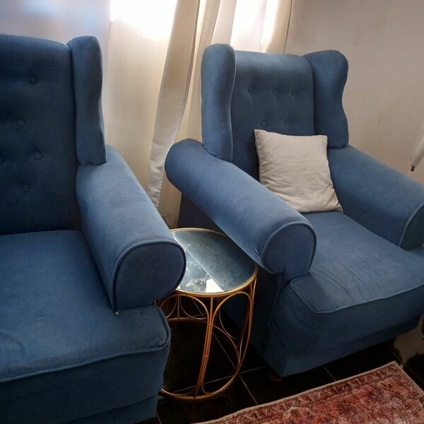 Wingback chairs