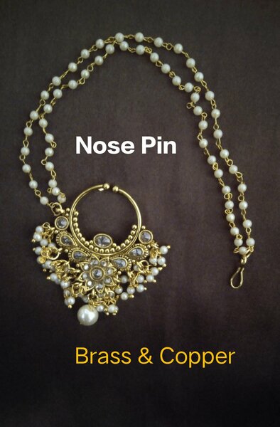 Kundan nose ring