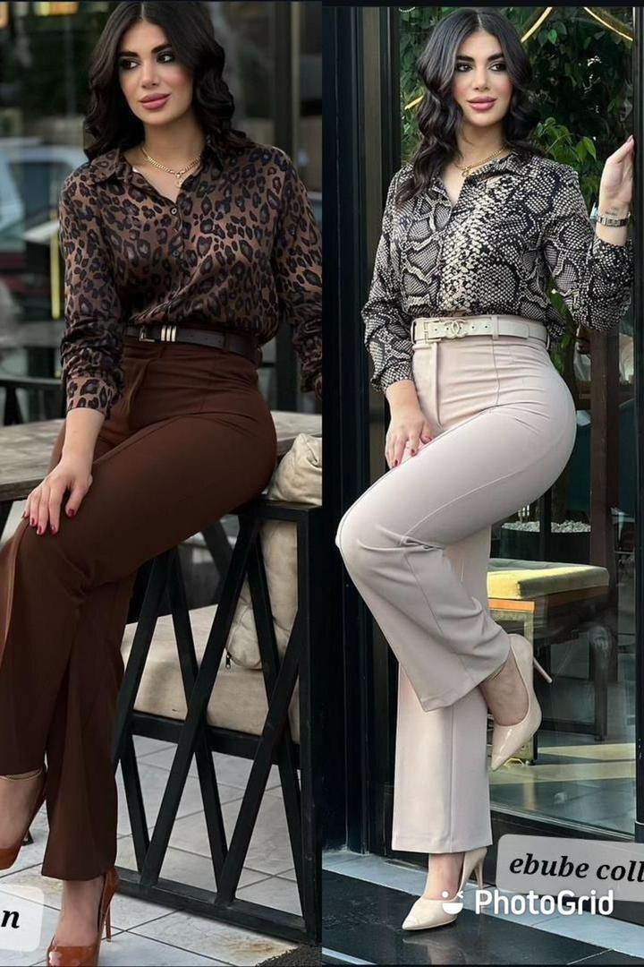 Chemisiers imprimés femme élégants