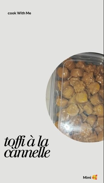 Bonbons Toffee Cannelle