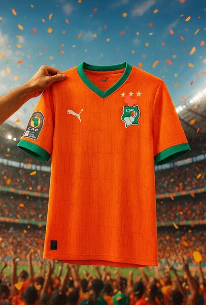 Maillot Côte d'Ivoire Puma Officiel