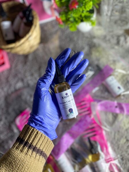 Huile  Capillaire  Gingembre