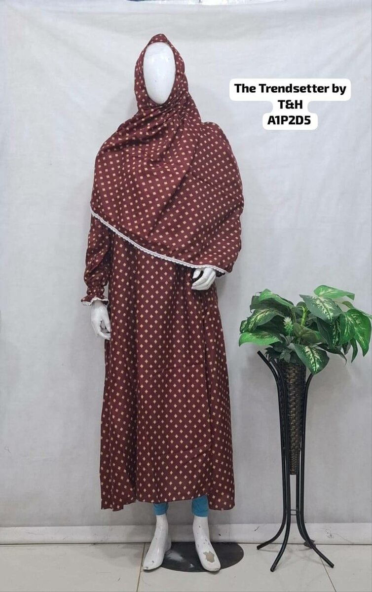 Arabic Prayer Dress Namaz Salah Chadar