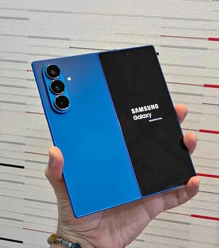 Samsung Galaxy bleu élégant