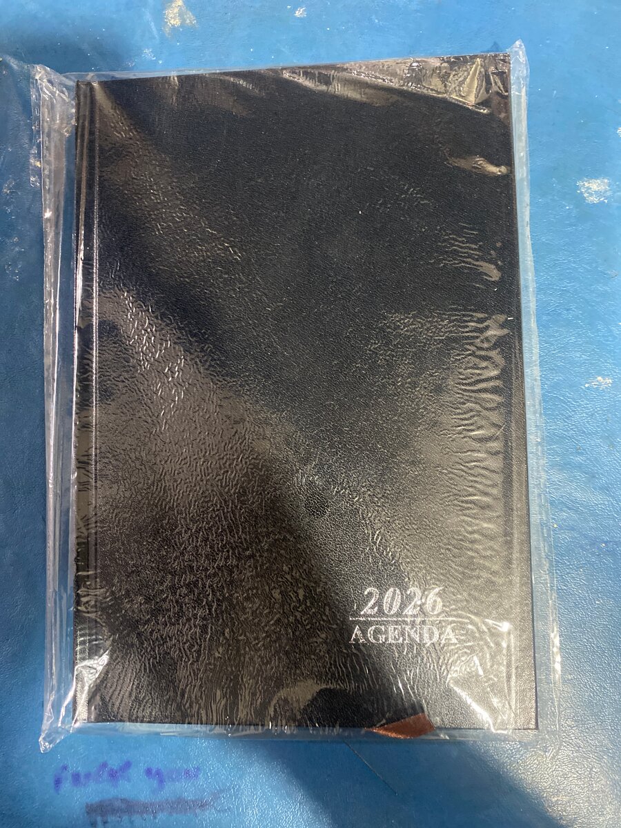 Agenda 2026 en cuir élégant
