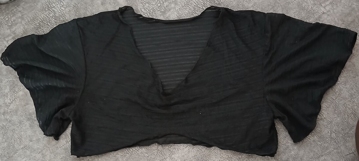 Blouse légère noire femme