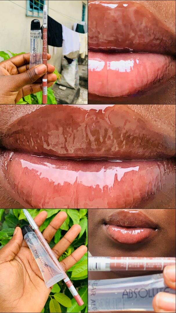 Gloss à Lèvres et crayon