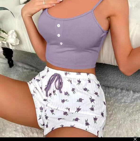 Ensemble Pyjama Femme Été Chic