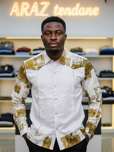 Chemise Homme Élégante Imprimée