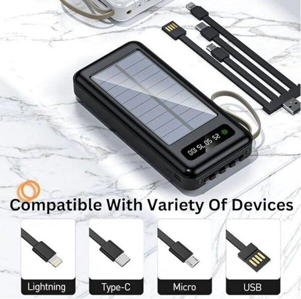 Banque solaire 20000mAh