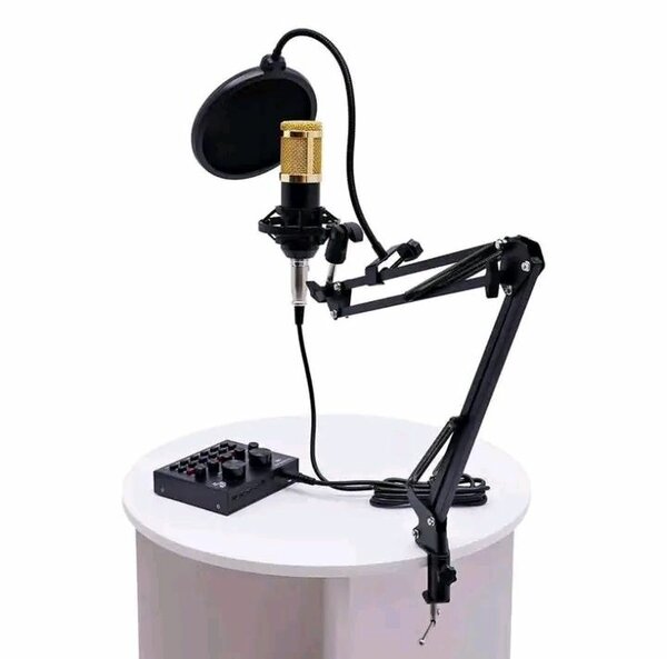 Kit microphone Pro avec mixeur