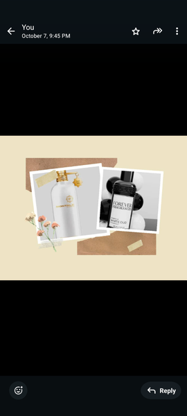 White oud parfum pour homme