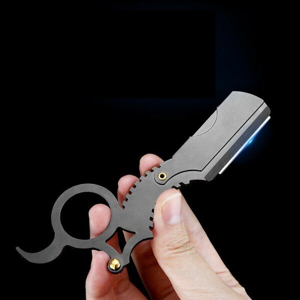 Finger Ring Style Barber Razor For Personal Or Professional