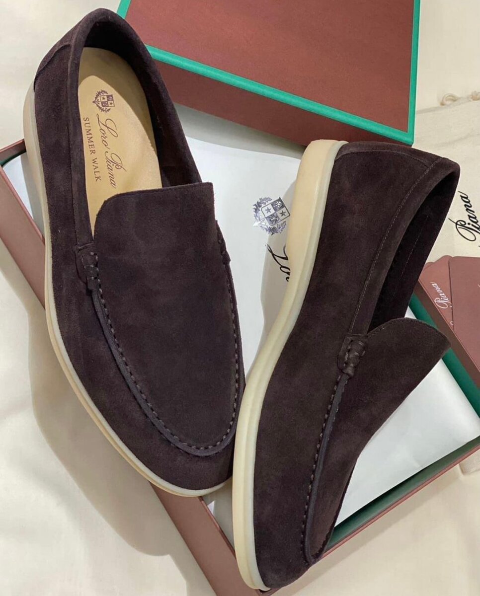 Mocassins en daim pour hommes