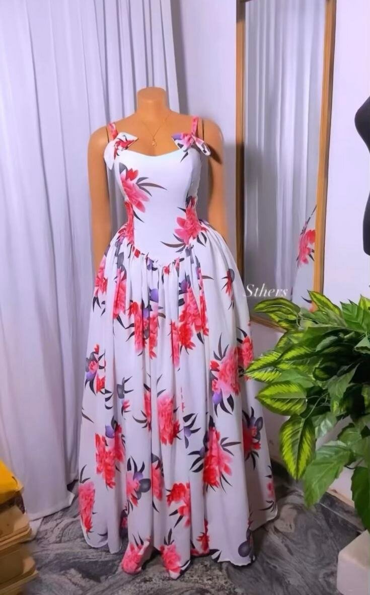 Robe Longue Florale Été