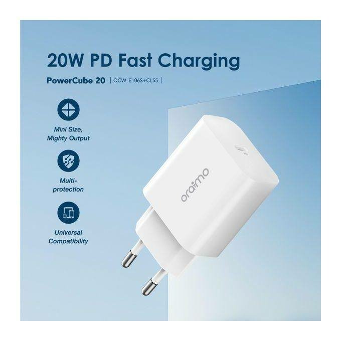 Chargeur rapide Oraimo 20W